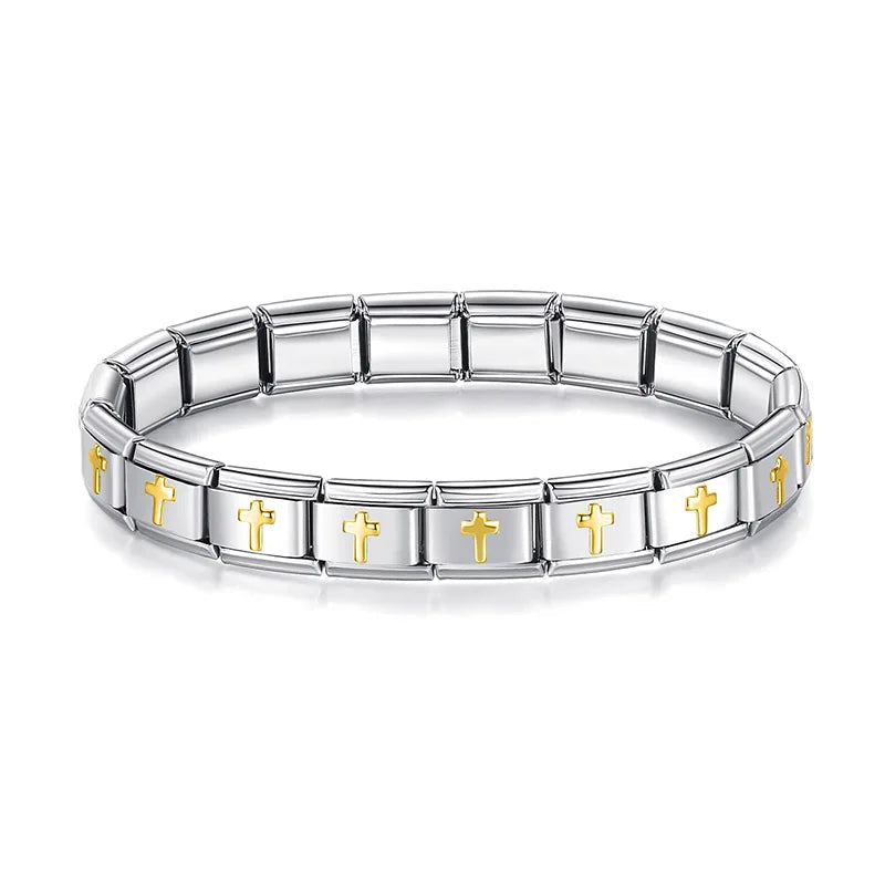 Brazalete italiano con cruz
