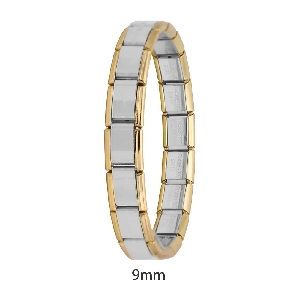 Brazalete italiano combinado
