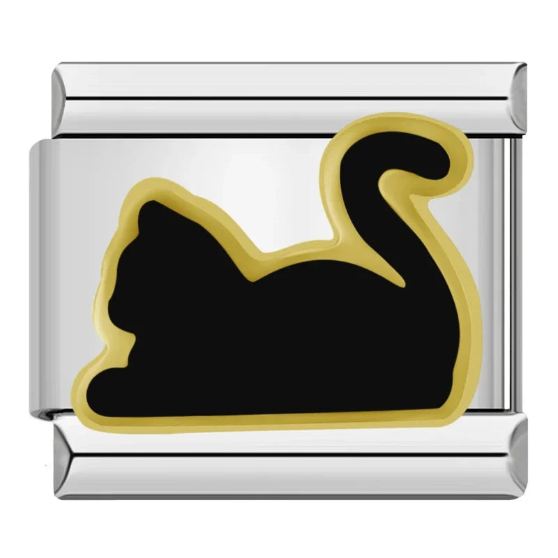 Charm gato negro