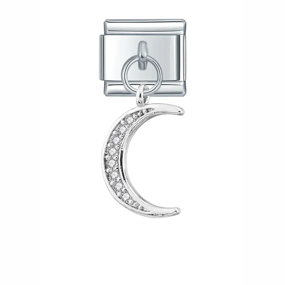 Charm colgante luna