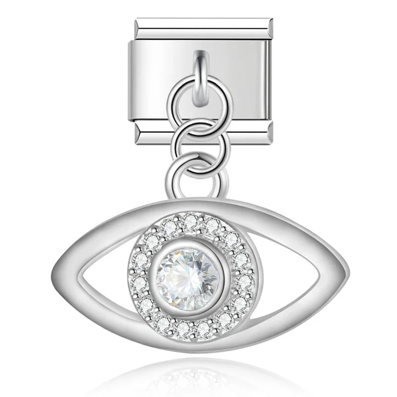 Charm colgante ojo grande