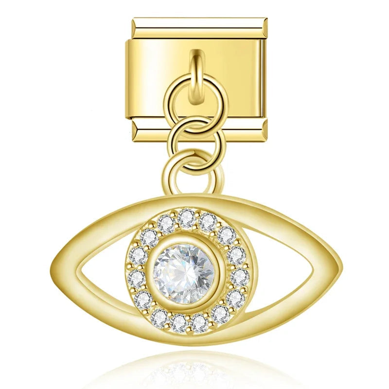 Charm colgante ojo grande