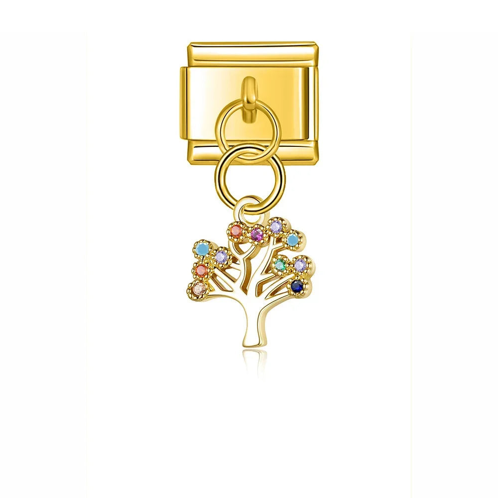Charm colgante árbol