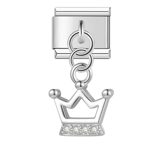 Charm colgante corona