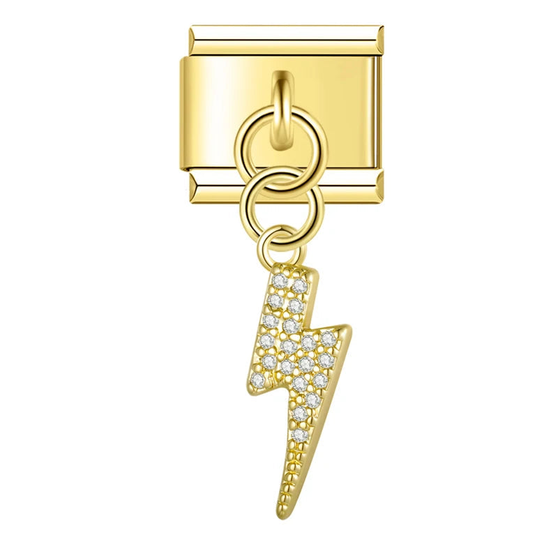 Charm colgante rayo
