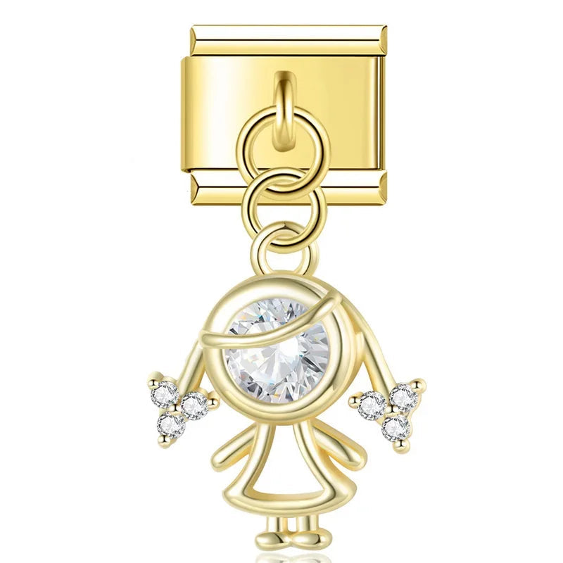 Charm colgante niña / niño