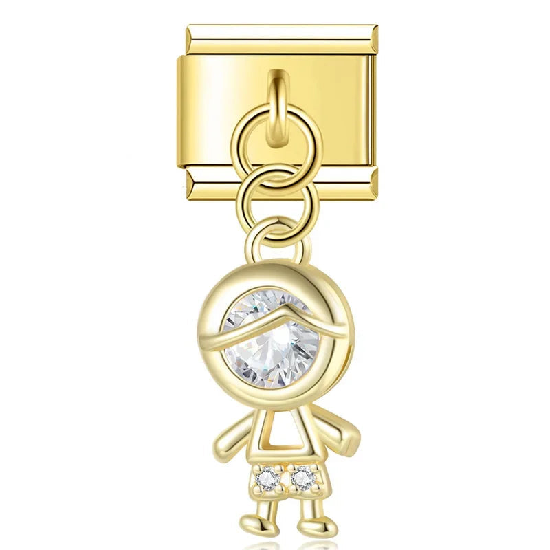 Charm colgante niña / niño