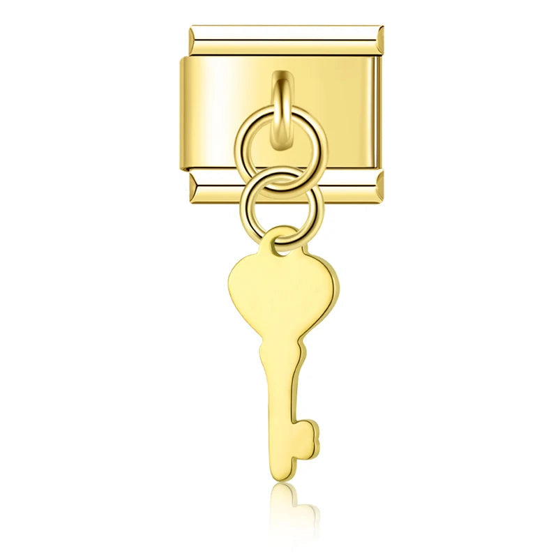 Charm colgante llave