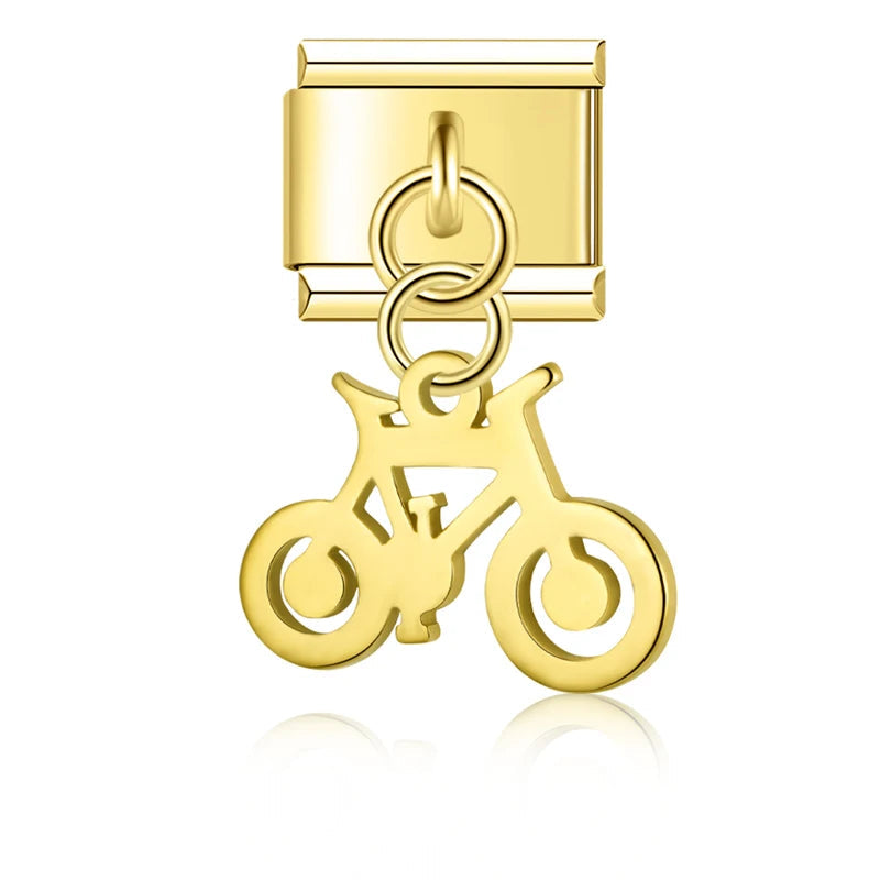 Charm colgante bicicleta
