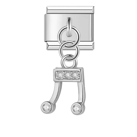 Charm colgante musica