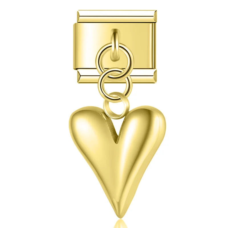 Charm colgante corazón