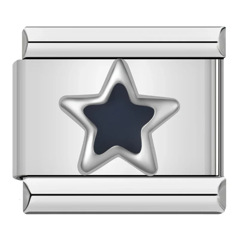 Charm estrella negra