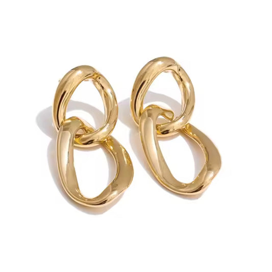 Aretes cadena