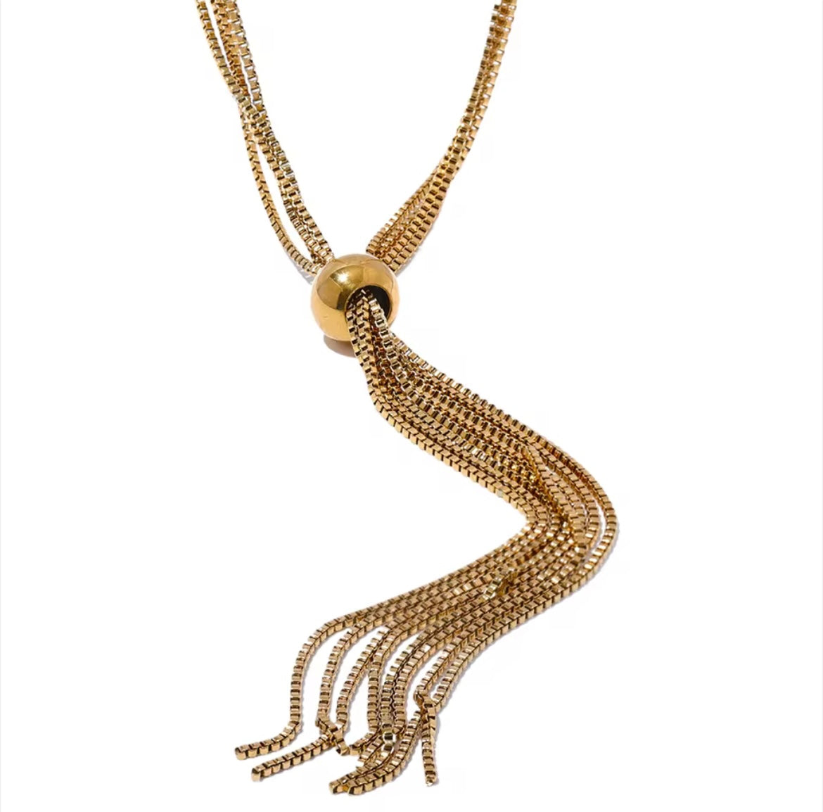 Collar corbatín tiras