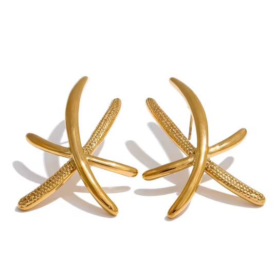Aretes cruzados