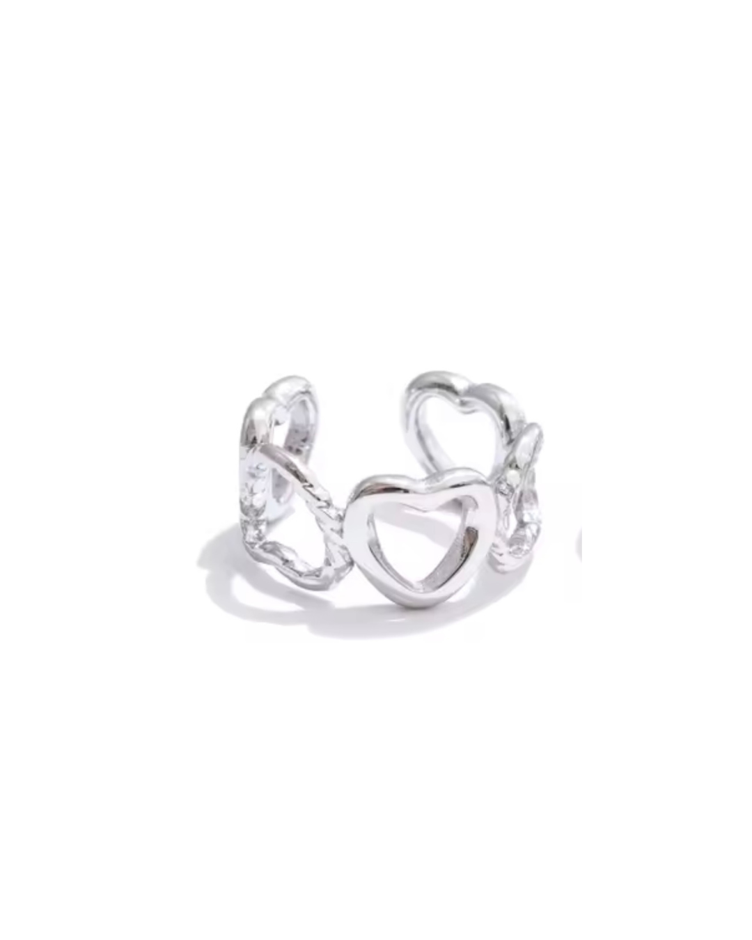 Earcuff corazones
