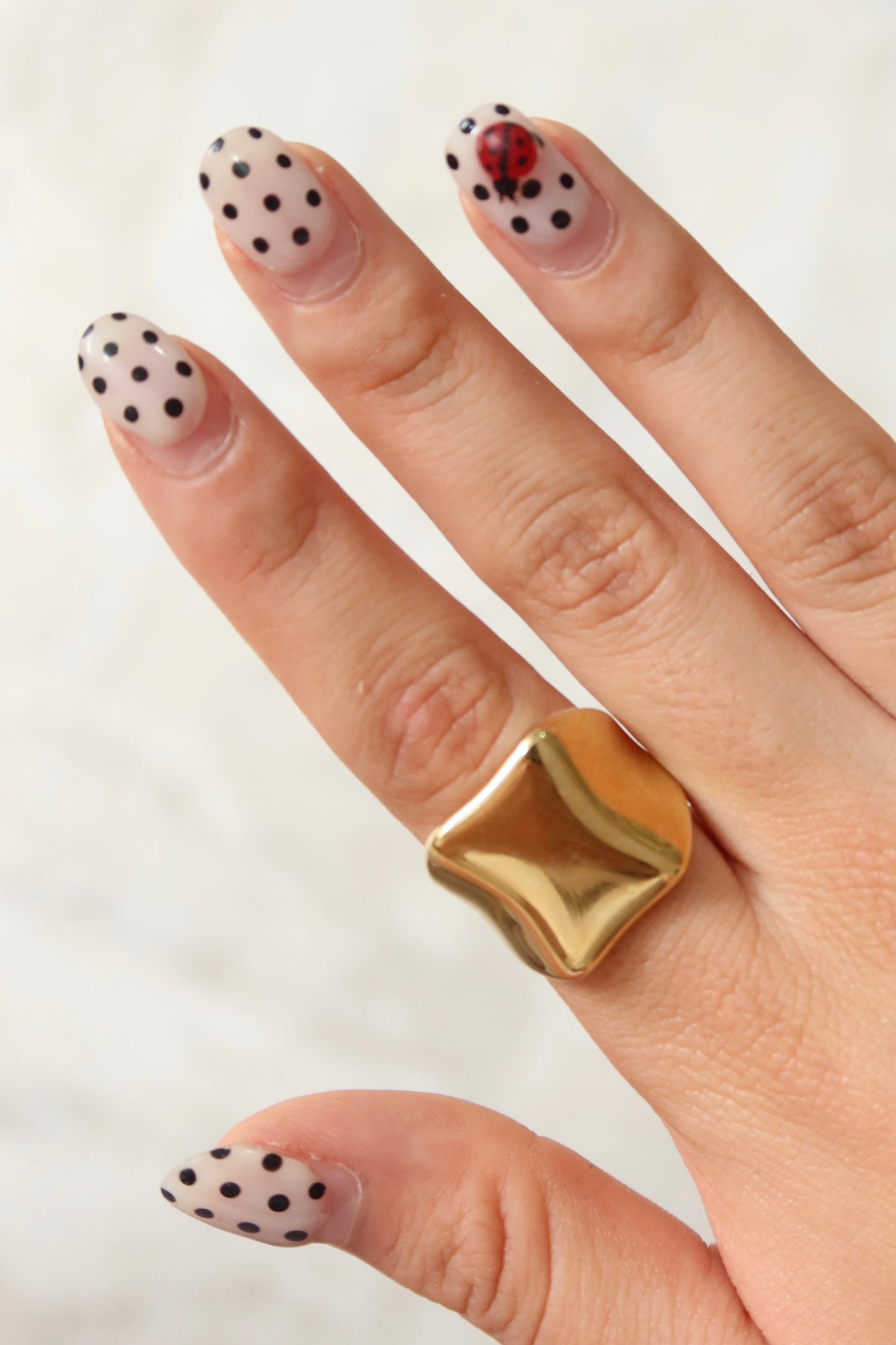 Anillo cuadro
