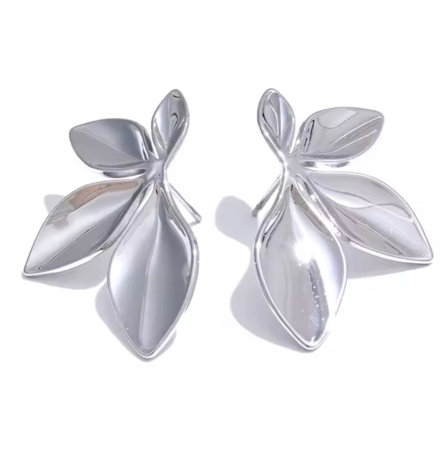 Aretes mitad flor