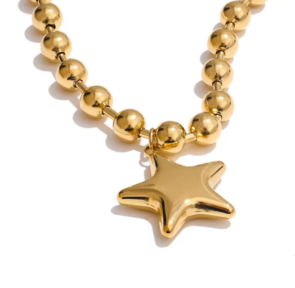 Collar chunky estrella