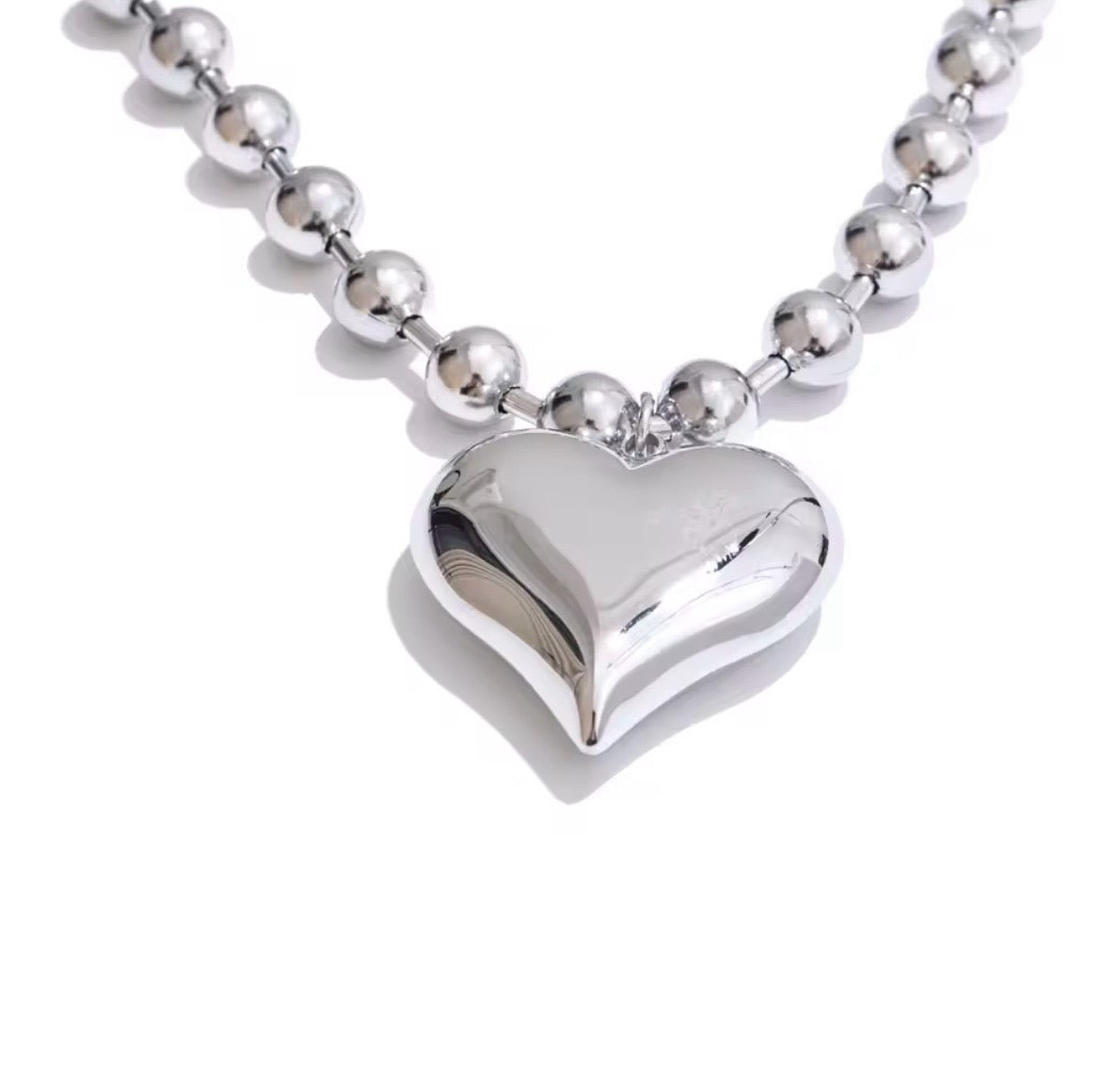 Collar chunky corazón